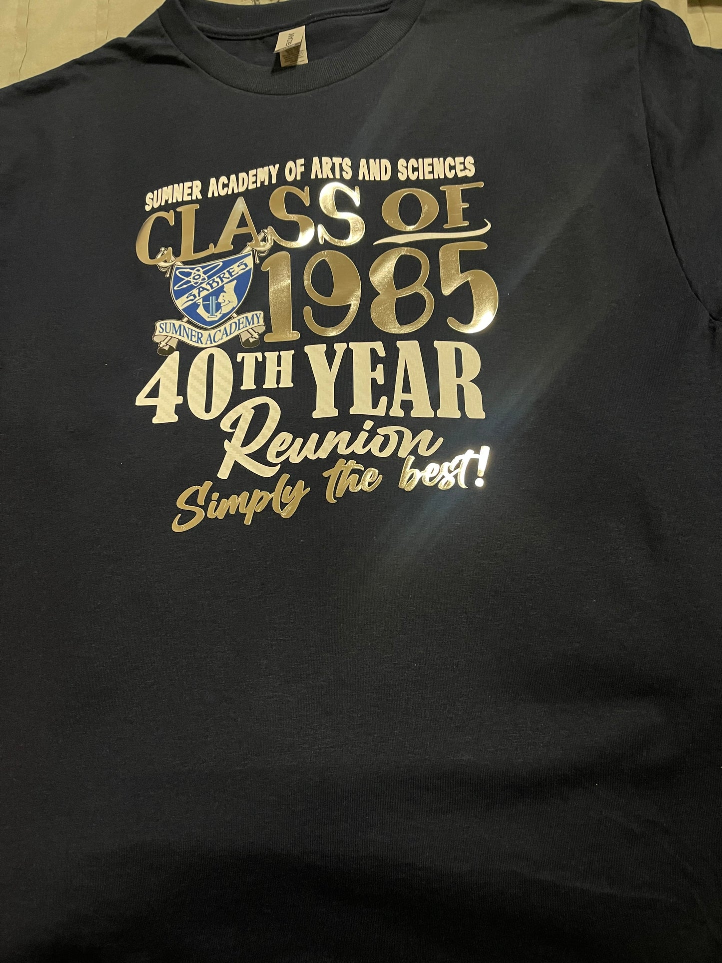 1985 40th Class Reunion T Shirt