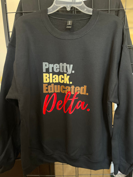 Educated. The Crewneck Sweatshirt