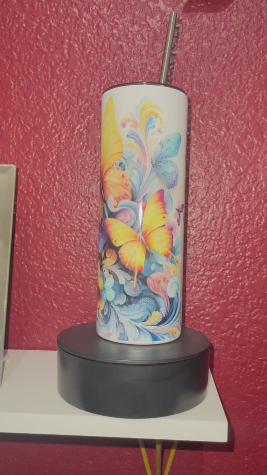 Butterflies in Flight 20oz Tumbler